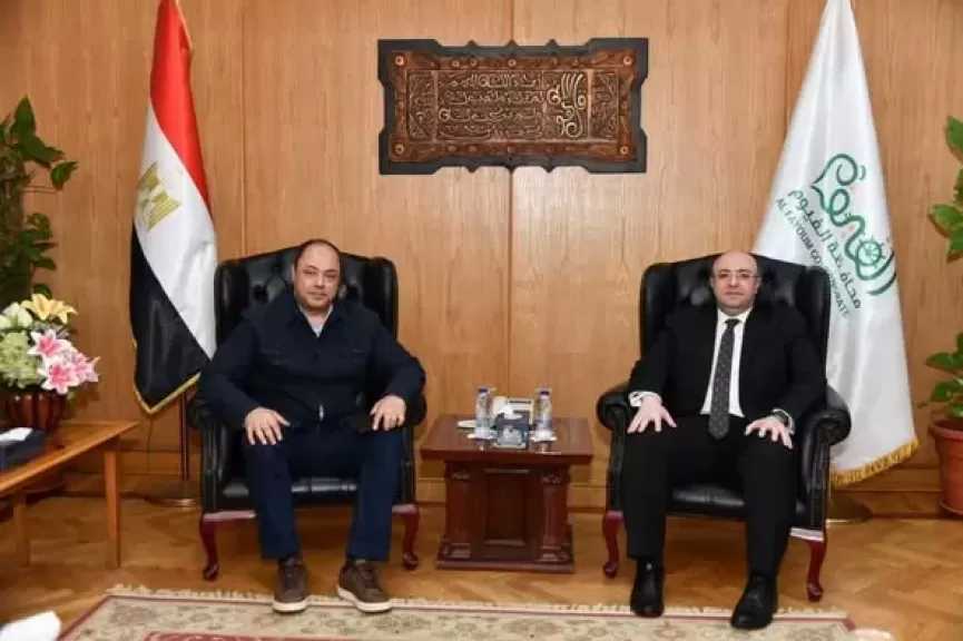 رئيس هيئة تنمية الصعيد يبحث مع محافظ الفيوم سبل التعاون المشترك ويتفقد مجمع ديسيا للتنمية الريفية