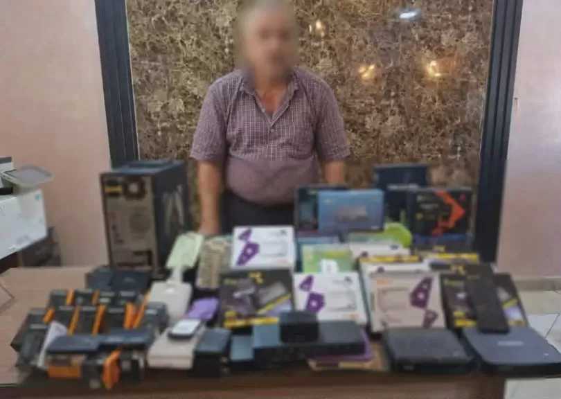 ضبط المتهم بإدارة شبكة بث تلفزيوني لا سلكية دون ترخيص في المنوفية