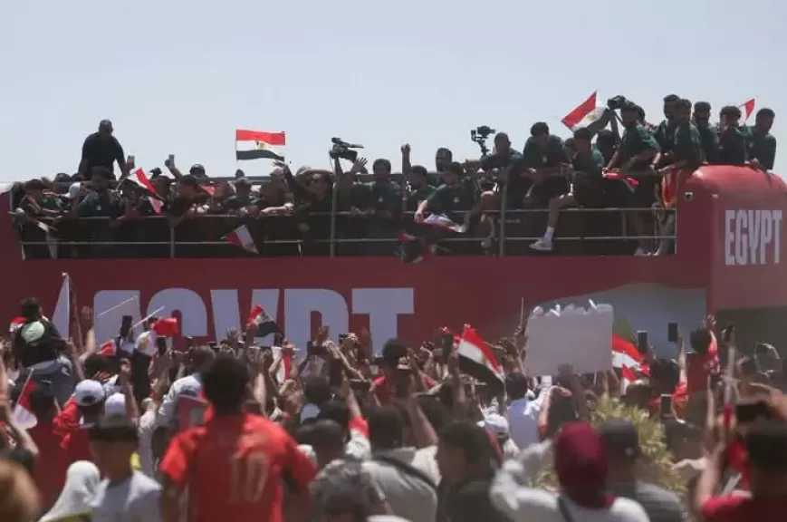 عقب عودتها من كأس العالم.. وزير الشباب والرياضة يستقبل بعثة المنتخب الوطني