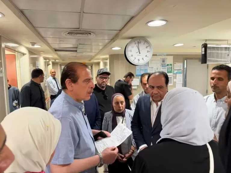 نائب وزير الصحة يتفقد المنشآت الطبية بالإسماعيلية ويشدد على رفع جودة الخدمات