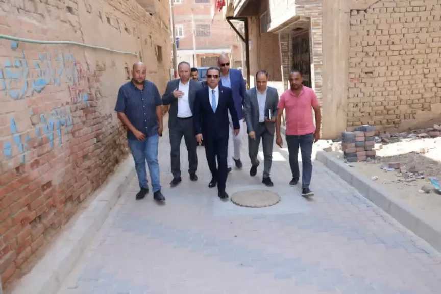 محافظ المنوفية: 39 مليون جنيه لتطوير ورصف شوارع حي شرق شبين الكوم