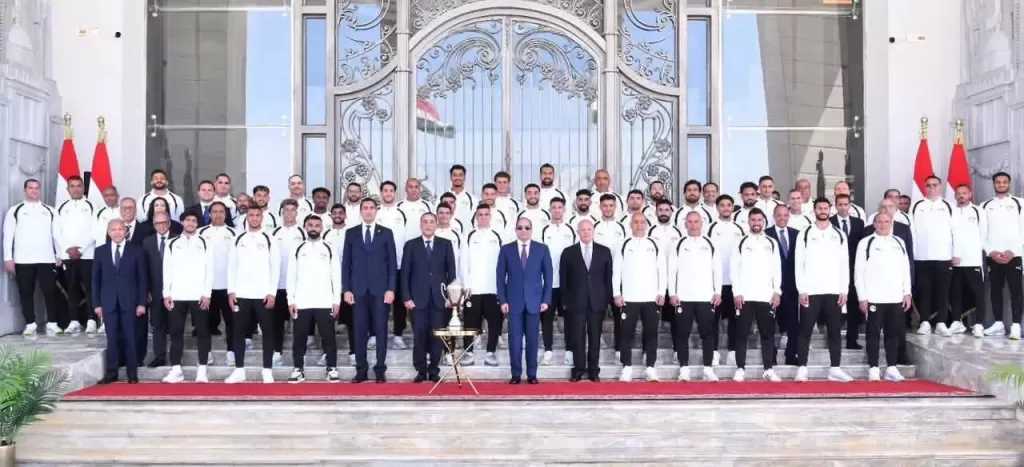 اتحاد الكرة يشكر الرئيس السيسي على تكريم منتخب مصر ويتعهد بمواصلة البناء