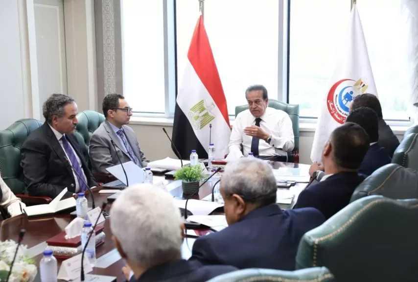 وزير الصحة يتابع الخطوات التنفيذية لتطوير مستشفى هليوبوليس بالتعاون مع جامعة فيينا