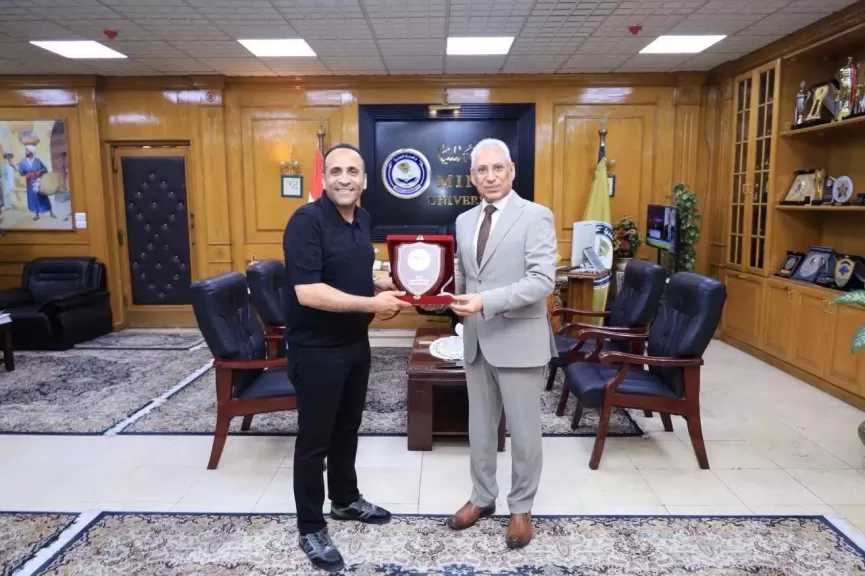 النائب نادر يوسف: الشراكة بين جامعتي المنيا واللوتس خطوة استراتيجية لبناء كوادر مؤهلة وتعزيز جودة التعليم الجامعي