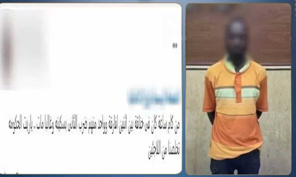 بسبب سرقة هاتف.. القبض على أجنبي بتهمة قتل شخص آخر في عين شمس