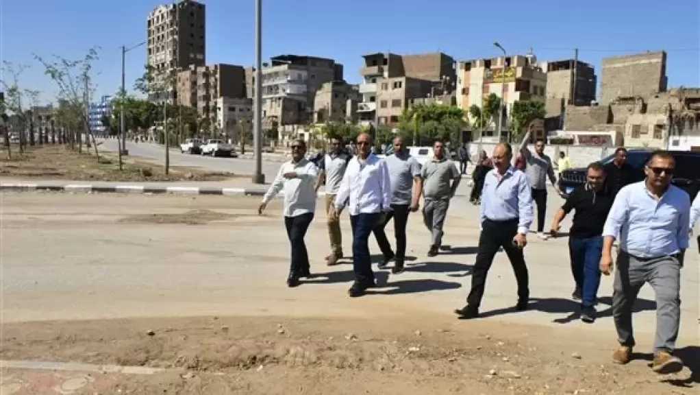 ‏محافظ أسيوط يتفقد أعمال تطوير ميدان القناطر بالوليدية