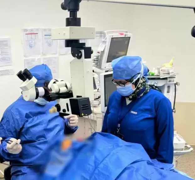 الرعاية الصحية تنجح في إجراء 5 عمليات جديدة ومتقدمة لزراعة قرنية العين بمجمع الإسماعيلية الطبي