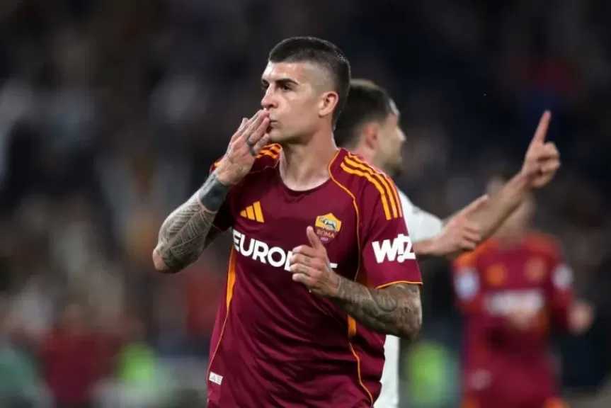 روما الإيطالي يجدد عقد مدافعه مانشيني حتى 2029