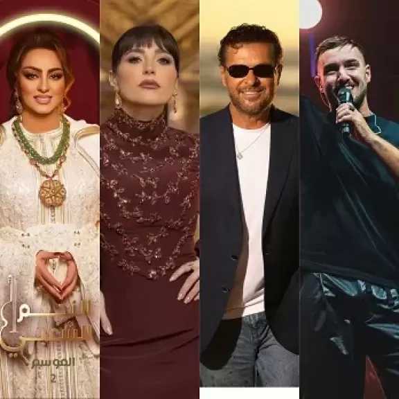 راغب علامة وعبير نعمة يختتمان مهرجان تيميتار في المغرب