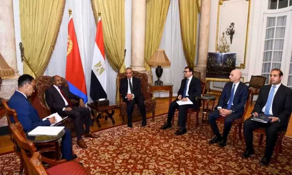 وزير الخارجية يستقبل نظيره الإريتري لتعزيز الشراكة الاستراتيجية وتنسيق المواقف إزاء القضايا الإقليمية