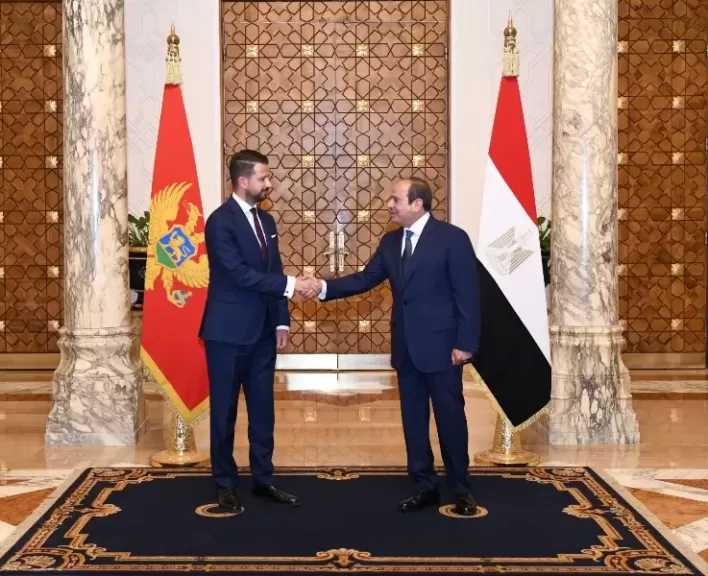 الرئيس السيسي: تشكيل رابطة الصداقة البرلمانية مع برلمان مونتينيجرو يعزز العلاقات الرسمية