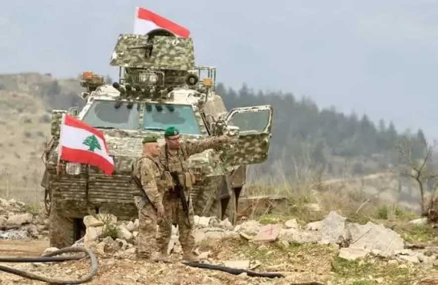 الجيش اللبنانى يبدأ الانتشار فى بلدة زوطر الغربية بجنوب لبنان
