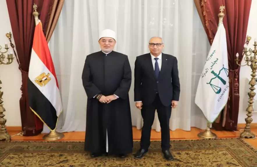 رئيس مجلس الدولة يستقبل مفتي الجمهورية