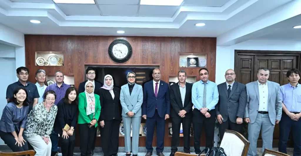 رئيس ”الاستشعار من البعد” يبحث مع الشركاء اليابانيين مشروع ”استدامة الواحات”