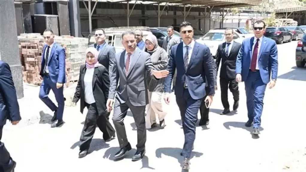 وزير الصناعة يتفقد مقر مصلحة الرقابة الصناعية