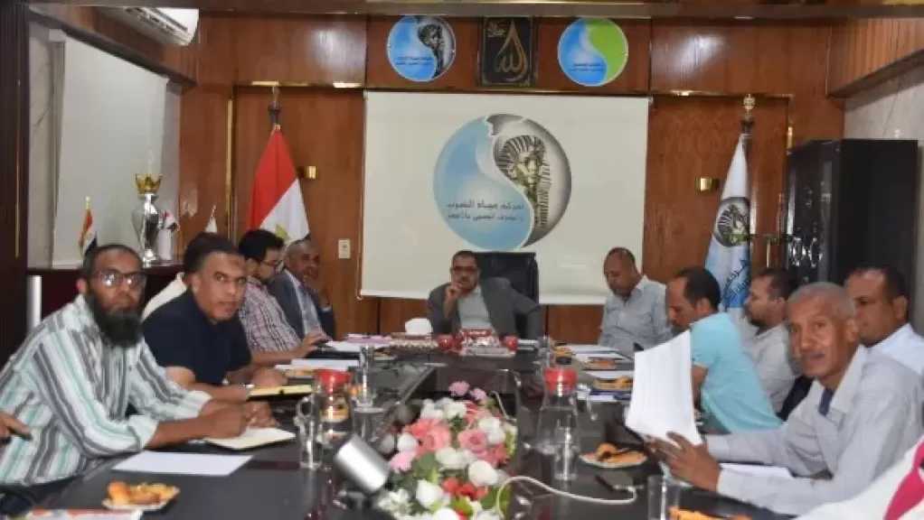مياه الأقصر والري تبحثان تطوير الخدمات والحفاظ على الموارد المائية