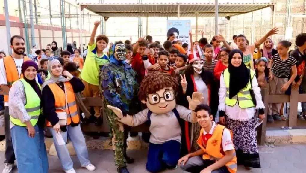 عرض مسرحي لصندوق مكافحة وعلاج الإدمان لرفع وعي الأطفال بخطورة التدخين
