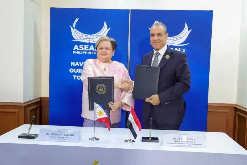 وزير الخارجية يُوقع اتفاقًا يسمح بالنفاذ الفوري لخمس سلع زراعية مصرية إلى السوق الفلبينية