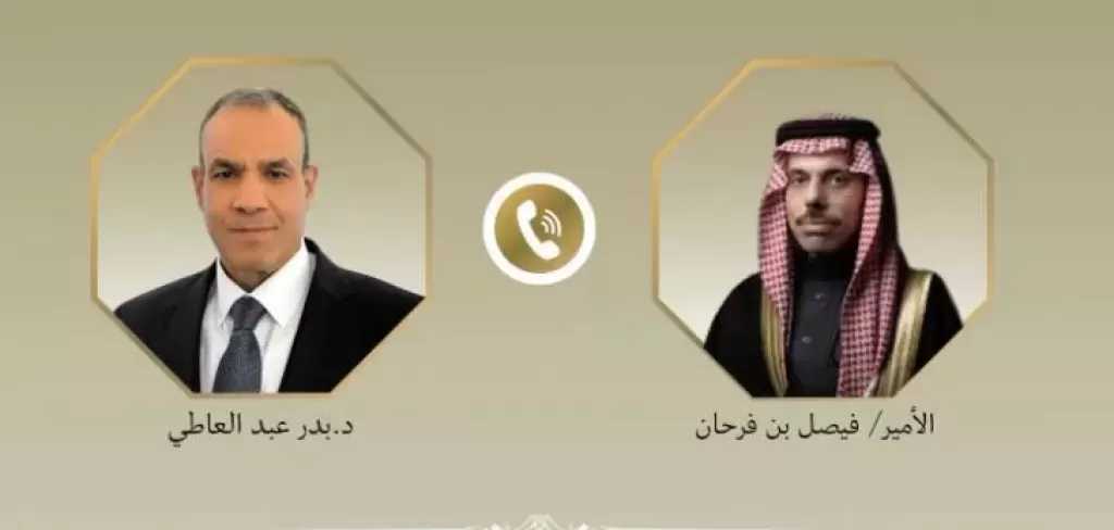 وزير الخارجية يبحث مع نظيره السعودي جهود خفض التصعيد بالمنطقة