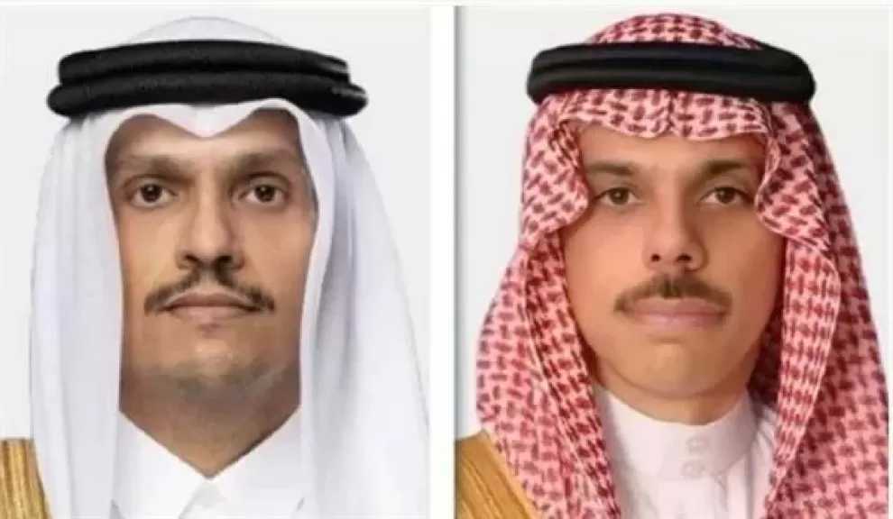 وزيرا خارجية قطر والسعودية يبحثان سبل تعزيز علاقات التعاون الثنائي