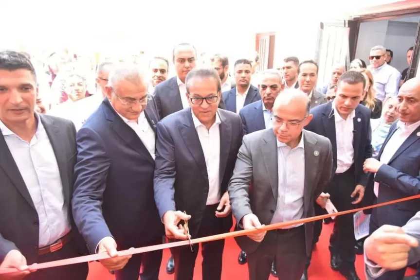 وزير الصحة يشهد افتتاح مصنع سبكترم للصناعات التشخيصية السريعة بحضور وزيري الصناعة والاستثمار