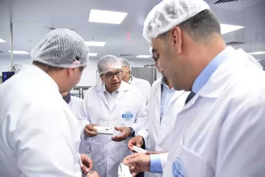وزير الصحة يفتتح مصنع «إيبيكو 3» بالعاشر من رمضان بحضور وزير الصناعة ويتفقد خطوط الإنتاج والتعبئة