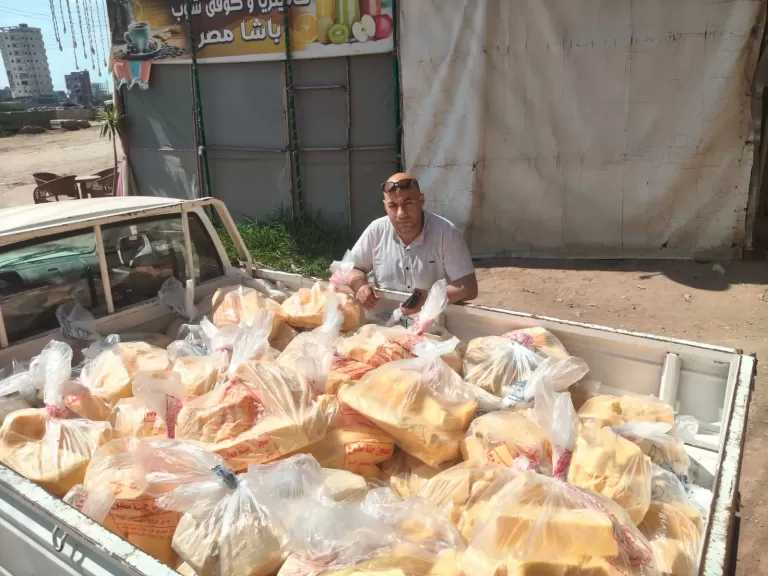 تموين كفر الشيخ: ضبط أطنان جبن وأسماك فاسدة ومجهولة المصدر بفوة.. صور