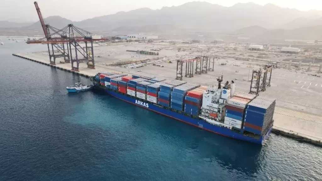 محطة «سفاجا 2» تستقبل أول سفينتي حاويات في تاريخ ميناء سفاجا
