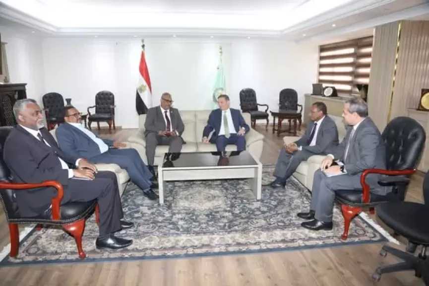 وزير الزراعة يستقبل نظيره السوداني ومدير ”المنظمة العربية” لبحث ملفات التكامل والأمن الغذائي