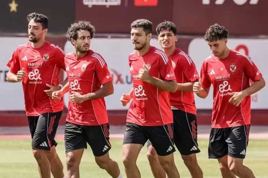 قياسات بدنية للاعبي الأهلي الدوليين قبل الانتظام في التدريبات الجماعية