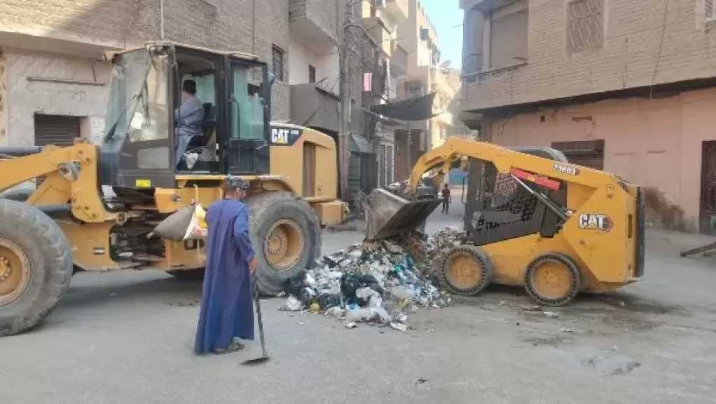 محافظ أسيوط: متابعة يومية لمنظومة النظافة بمركز منفلوط ورفع المخلفات للارتقاء بالبيئة