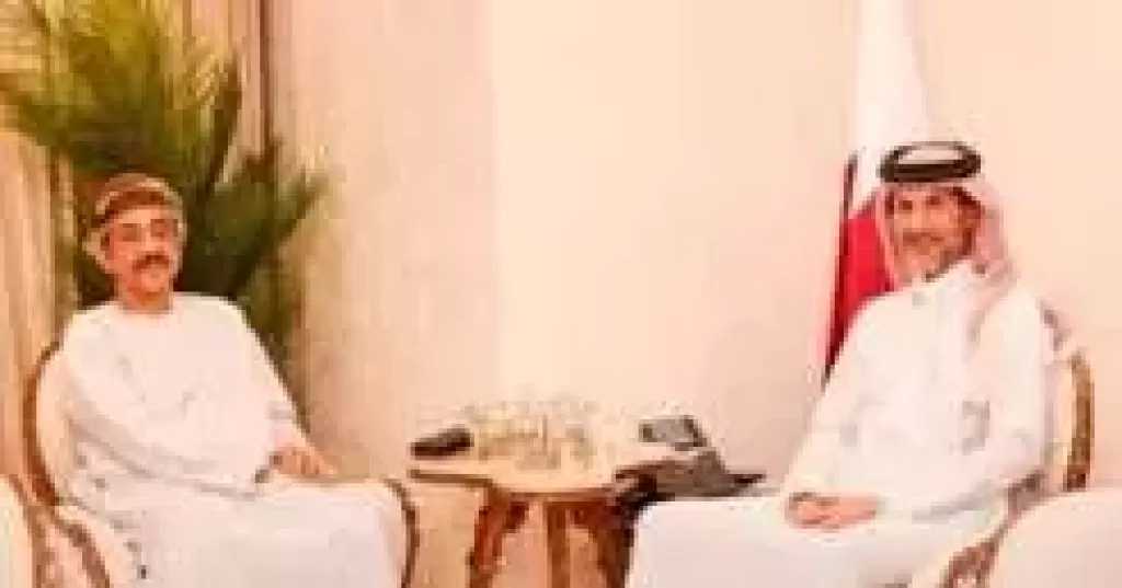 سفير قطر بالقاهرة يستقبل سفير عُمان لبحث العلاقات ومجالات التعاون بين البلدين