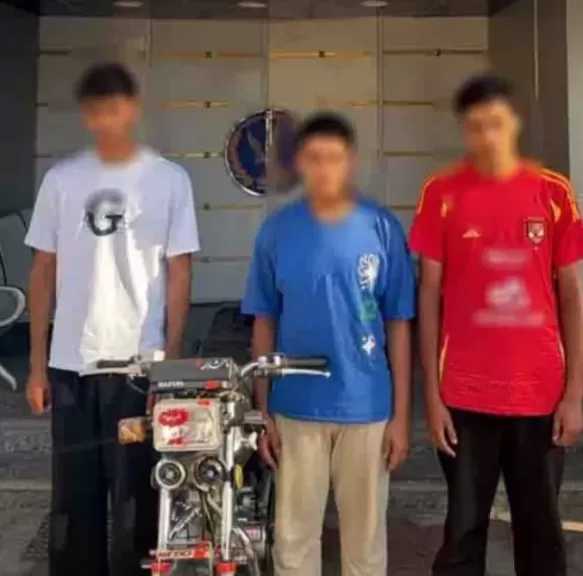 ضبط المتهمين باستقلال دراجة نارية والاصطدام بفتاة حال عبورها بالطريق ولواذهم بالفرار بالغربية