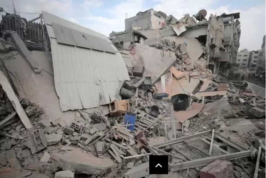 إعلام فلسطيني: الاحتلال ينفذ عمليات نسف للمباني بمناطق سيطرته في مخيم البريج وسط غزة