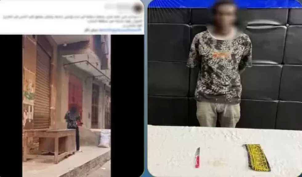 الداخلية تضبط صاحب فيديو السلاح الأبيض في زهراء مدينة نصر
