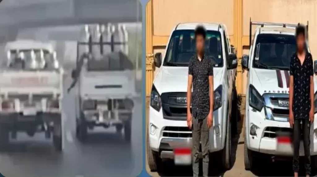 القبض على سائقي سيارتين لأدائهما حركات استعراضية في المنوفية