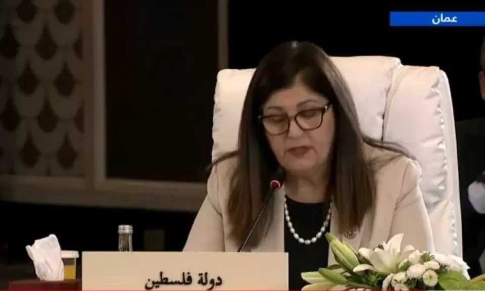 وزيرة خارجية فلسطين: القدس تحتاج إلى ”خطة إنقاذ جماعية” بآليات تنفيذ واضحة