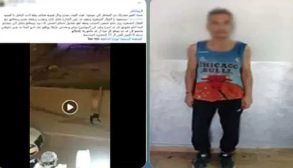 ضبط شخص لسيره عاريا والتعدى على المارة بالسب في مدينة 6 أكتوبر