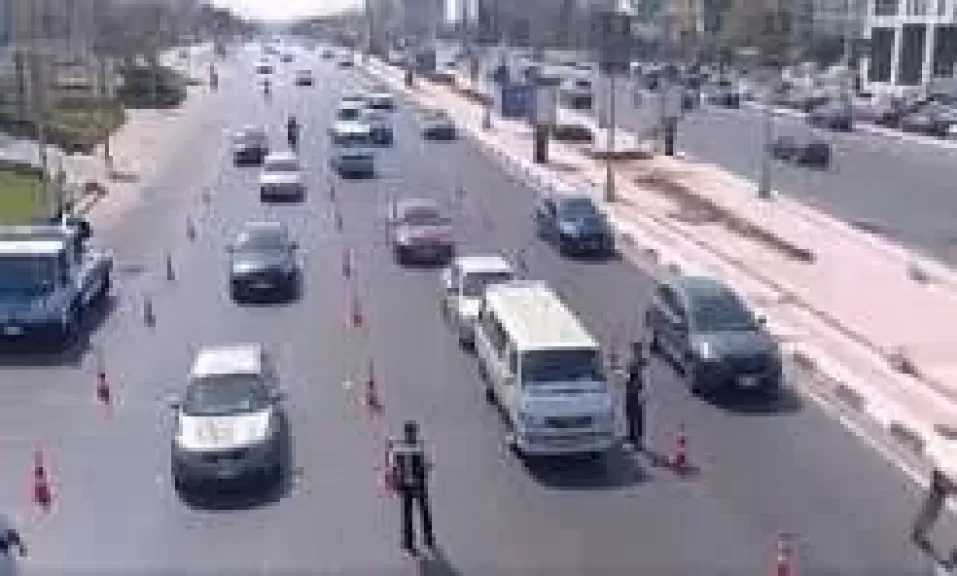 تحويلات مرورية لاستكمال تنفيذ أعمال بمحور محمد حسين هيكل بالقاهرة