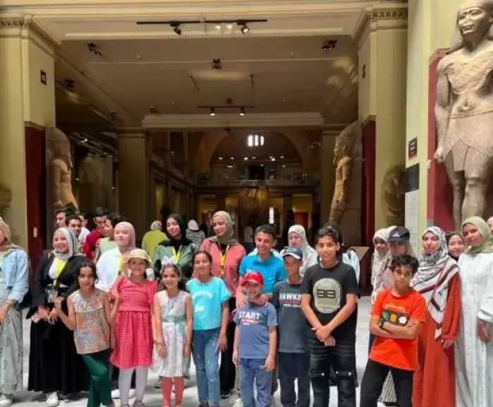 المجلس الأعلى للشئون الإسلامية ينظم رابع الرحلات الثقافية للأطفال إلى المتحف المصري