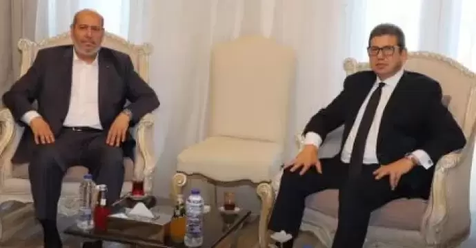 رئيس المخابرات يستقبل وفدا من حركة حماس برئاسة خليل الحية