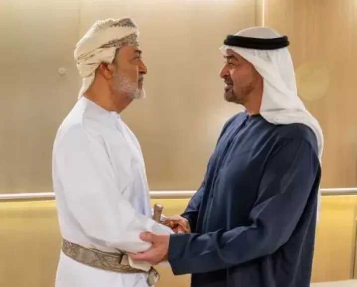 سلطان عُمان يلتقي محمد بن زايد في أبو ظبي