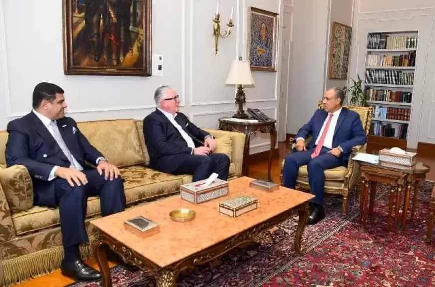 وزير الخارجية يستقبل الرئيس التنفيذي لشركة ”فوربس جلوبال”