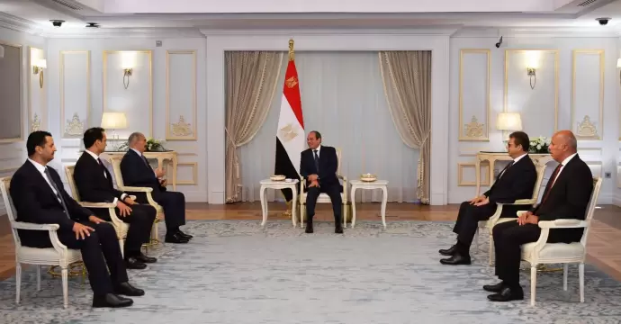 الرئيس السيسي يستقبل المشير خليفة حفتر القائد العام للجيش الوطني الليبي