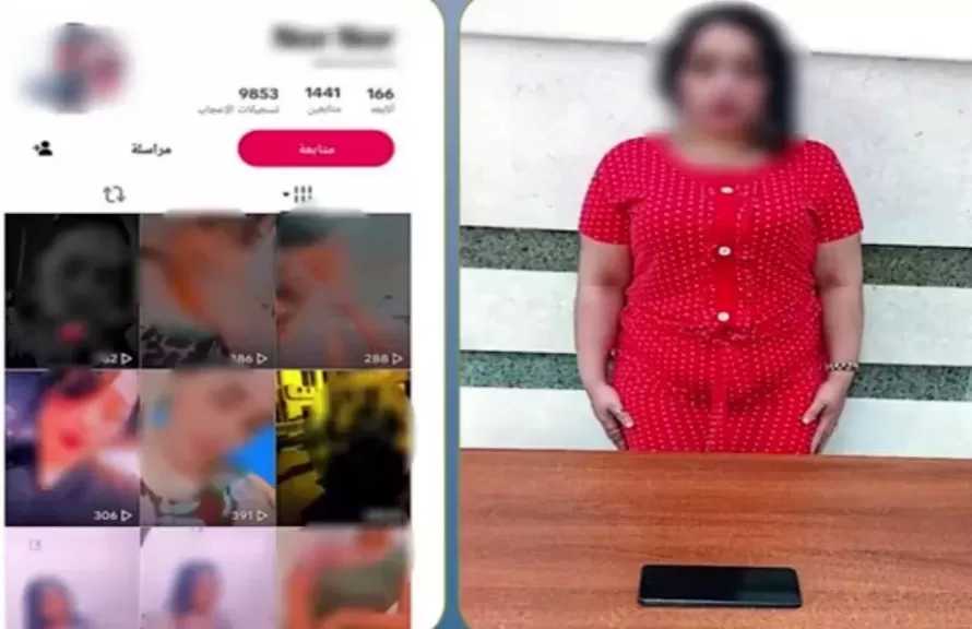 ضبط صانعة محتوى بالدقهلية لنشر فيديوهات خادشة للحياء بهدف الربح