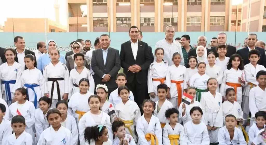 وزير الرياضة يفتتح عدد من المنشآت الشبابية والرياضية ضمن احتفالات المحافظة بعيدها القومي