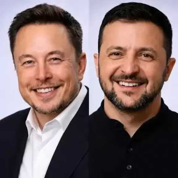 زيلينسكي يمنح إيلون ماسك وسام الحرية