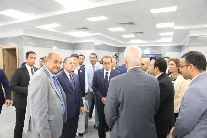 وزيرا الصحة والتعليم العالي والقائم بعمل وزير الثقافة يشهدان احتفالية جامعة العلمين الدولية