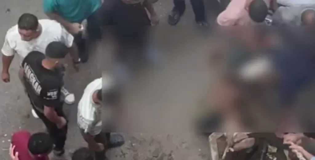 التحقيق مع لص الكراتين بالمهندسين والأمن يتحفظ على 5 أشخاص تعدوا عليه أثناء ضبطه