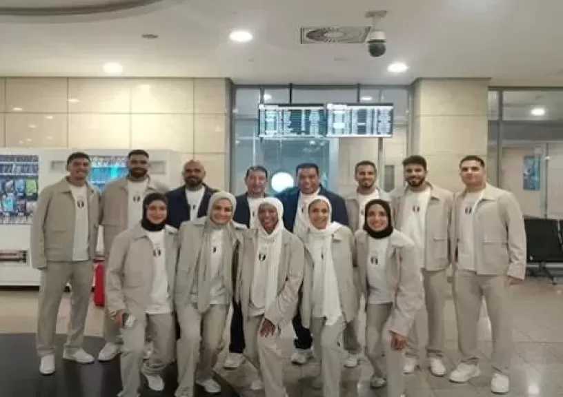 بعثة مصر للكاراتيه تغادر إلى إيطاليا للمشاركة في دورة ألعاب البحر المتوسط